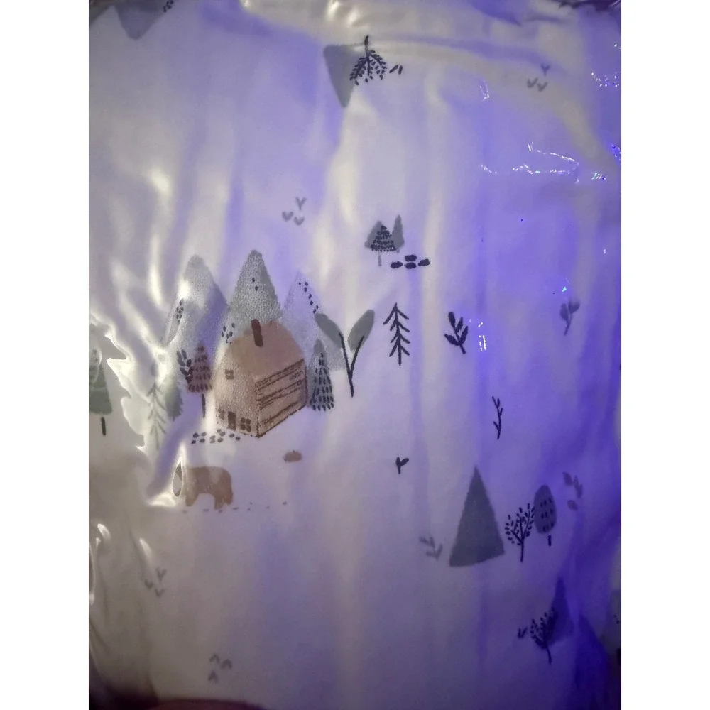 BUNDLE- 2 sets Baby‎ Wearable Blankets Cabin and Swan Design Two Way Zipper